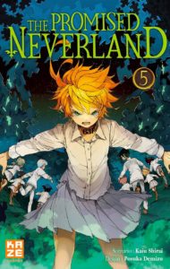 Couverture du tome 5 de The Promised Neverland