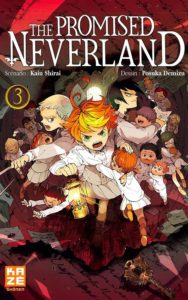 Couverture du tome 3 de The Promised Neverland