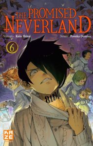 Couverture du tome 6 de The Promised Neverland