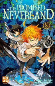 Couverture du tome 8 de The Promised Neverland