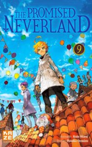 Couverture du tome 9 de The Promised Neverland