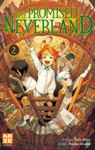 Couverture du tome 2 de The Promised Neverland