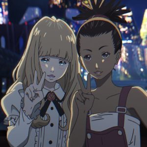 Carole & Tuesday après avoir fait leur première chanson