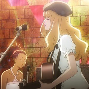 Carole & Tuesday en plein concert-bar