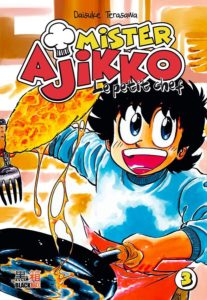 Couverture du tome 3 de Mister Ajikko le petit chef chez Black Box Editions