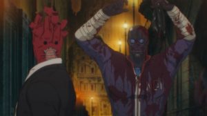 Screenshot tiré de l'anime Dorohedoro 2