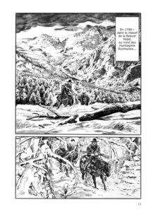 Second extrait de les contrées sauvage par Jiro Taniguchi